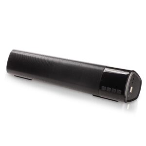 Głośnik bezprzewodowy 2x5W | Gabriel - czarny Głośnik bezprzewodowy 2x5W | Gabriel - czarny