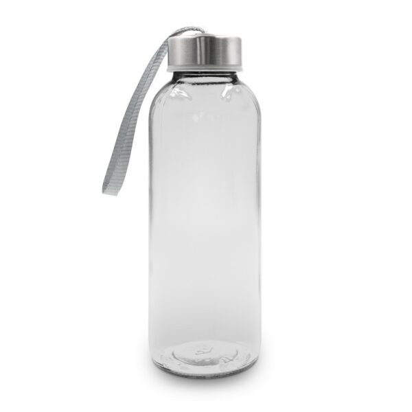 Szklana butelka 420 ml w pokrowcu | Bob