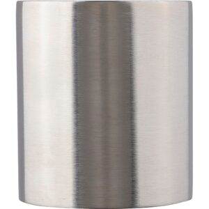 Metalowy kubek 185 ml z karabińczykiem - czarny Metalowy kubek 185 ml z karabińczykiem - czarny