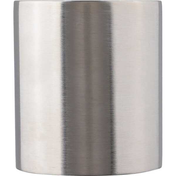 Metalowy kubek 185 ml z karabińczykiem - czarny Metalowy kubek 185 ml z karabińczykiem - czarny