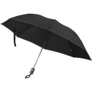 Odwracalny, składany parasol automatyczny - czarny Odwracalny, składany parasol automatyczny - czarny