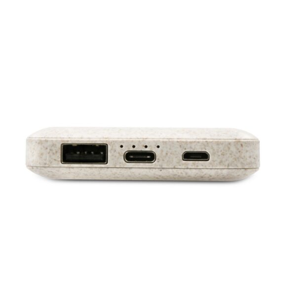 Power bank 8000 mAh ze słomy pszenicznej | Jenkins Power bank 8000 mAh ze słomy pszenicznej | Jenkins