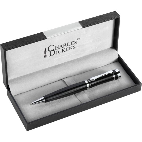 Długopis Charles Dickens® w pudełku - czarny
