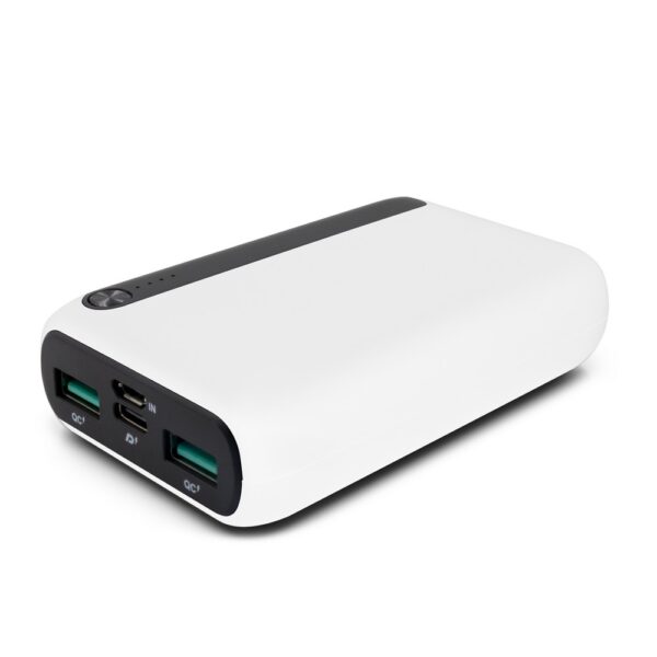 Power bank 10000 mAh | Dashonte - biały