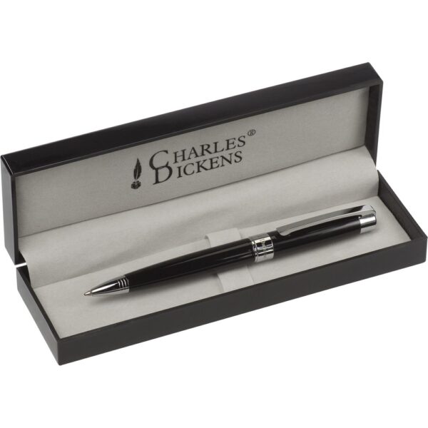 Długopis Charles Dickens® w pudełku - czarny
