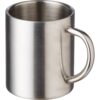 Metalowy kubek 250 ml - srebrny
