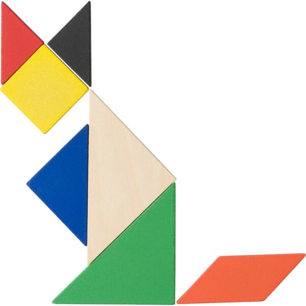 Puzzle tangram, 7 el. Puzzle tangram, 7 el.