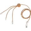 Korkowy kabel do ładowania