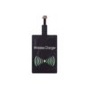 Adapter do ładowania bezprzewodowego - czarny Adapter do ładowania bezprzewodowego - czarny