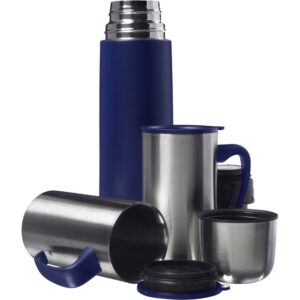 Termos 500 ml i 2 kubki 300 ml - granatowy