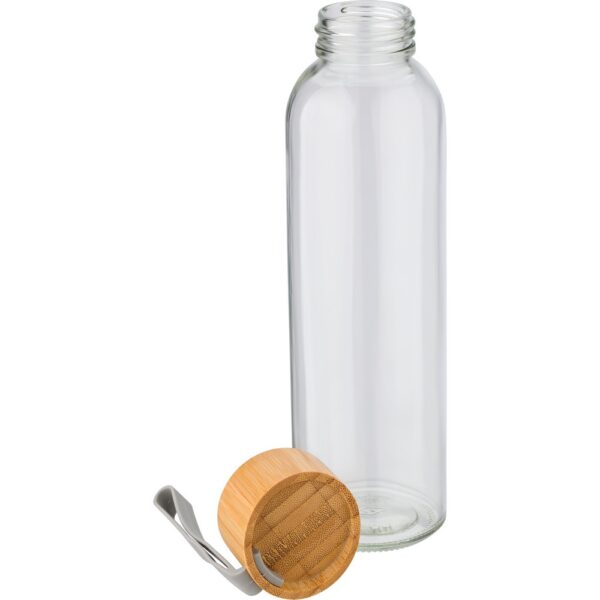 Szklana butelka 600 ml - brązowy Szklana butelka 600 ml - brązowy