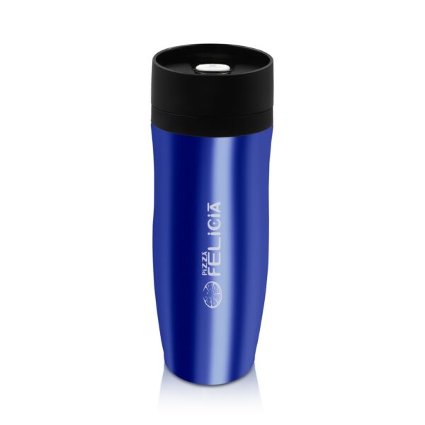 Kubek termiczny 375 ml Air Gifts | Jackson — granatowy Kubek termiczny 375 ml Air Gifts | Jackson