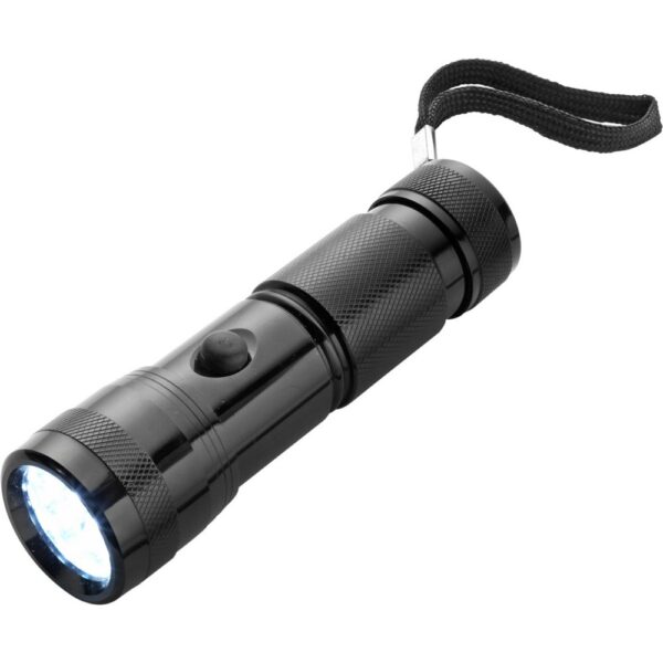 Latarka kieszonkowa 14 LED - czarny Latarka kieszonkowa 14 LED - czarny