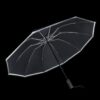 Parasol automatyczny Mauro Conti, składany | Kim - czarny Parasol automatyczny Mauro Conti, składany | Kim - czarny
