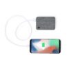 Power bank 5000 mAh RPET - grafitowy Power bank 5000 mAh RPET - grafitowy