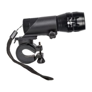 Latarka 1 CREE LED Air Gifts, lampka rowerowa | Cynthia - czarny