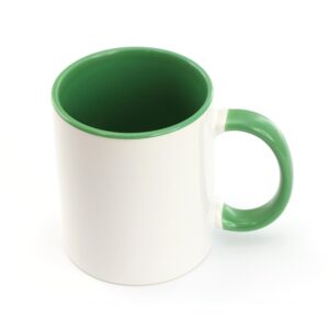 Kubek ceramiczny 350 ml - zielony Kubek ceramiczny 350 ml - zielony
