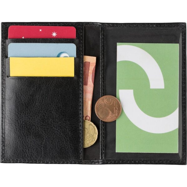 Etui na karty kredytowe, ochrona RFID - czarny Etui na karty kredytowe, ochrona RFID - czarny
