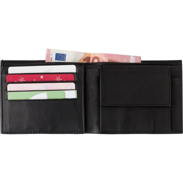 Portfel, ochrona RFID - czarny