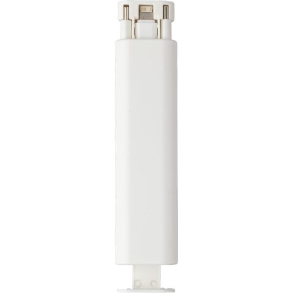 Kabel do ładowania, zestaw akcesoriów - biały