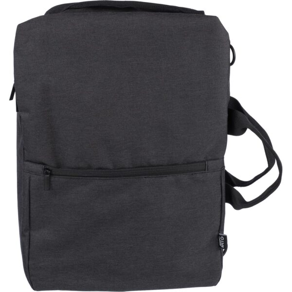 Plecak na laptopa 15" RPET - czarny Plecak na laptopa 15" RPET - czarny