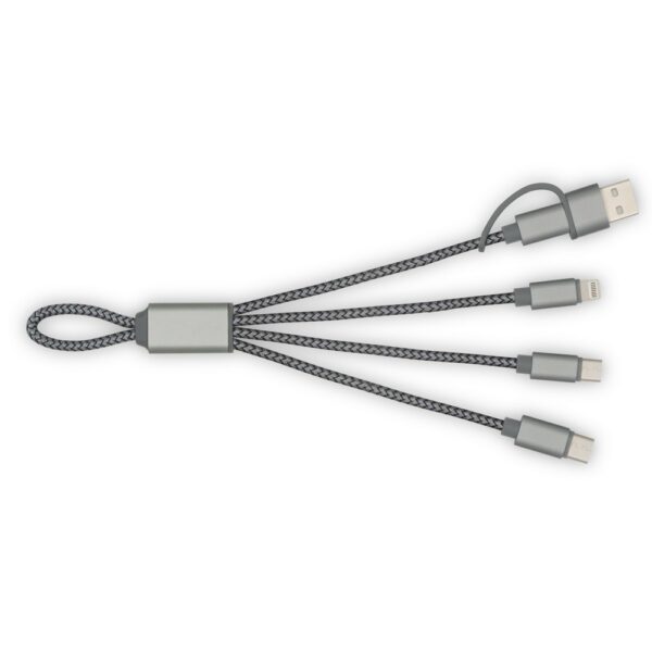 Kabel do ładowania i synchronizacji BrandCharger Trident 2 - grafitowy Kabel do ładowania i synchronizacji BrandCharger Trident 2 - grafitowy