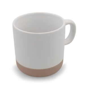 Kubek ceramiczny 340 ml | Aato - biały Kubek ceramiczny 340 ml | Aato - biały