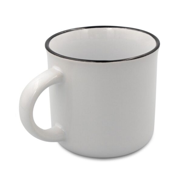Kubek ceramiczny 280 ml | Lini - biały