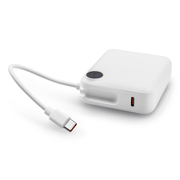 Power bank 10000 mAh | Alula - biały Power bank 10000 mAh | Alula - biały