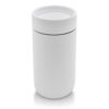 Kubek termiczny 275 ml z wieczkiem 360 stopni Air Gifts | Tondeyo - biały