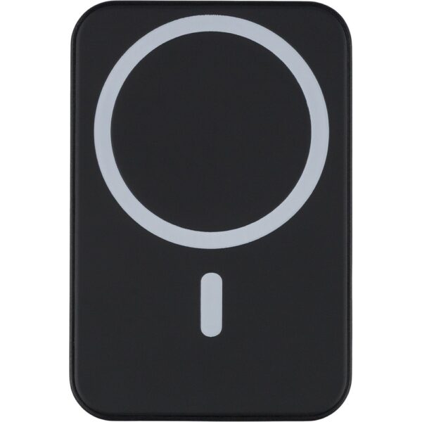 Bezprzewodowy Power Bank 5000 mAh - czarny