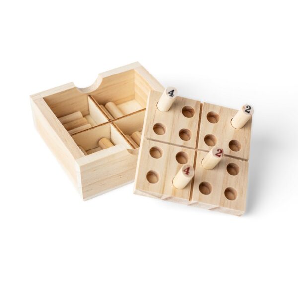 Mini zestaw Sudoku, gra - brązowy Mini zestaw Sudoku, gra - brązowy