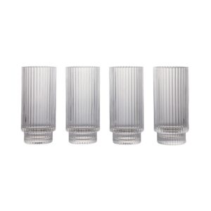 Zestaw szklanek 360 ml 4 el. VINGA York - neutralny