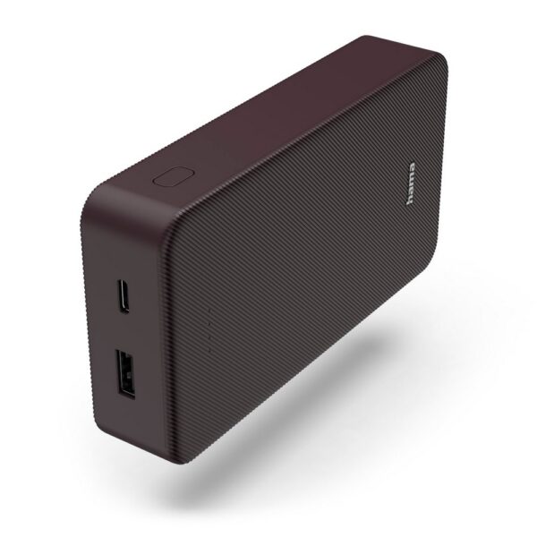 Power bank 20000 mAh Hama Power Pack - burgund