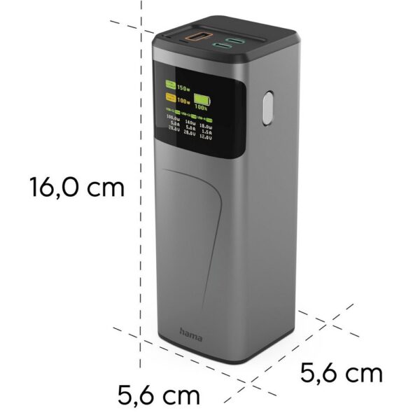 Power bank 24000 mAh Hama High Power 150W Power bank 24000 mAh Hama High Power 150W