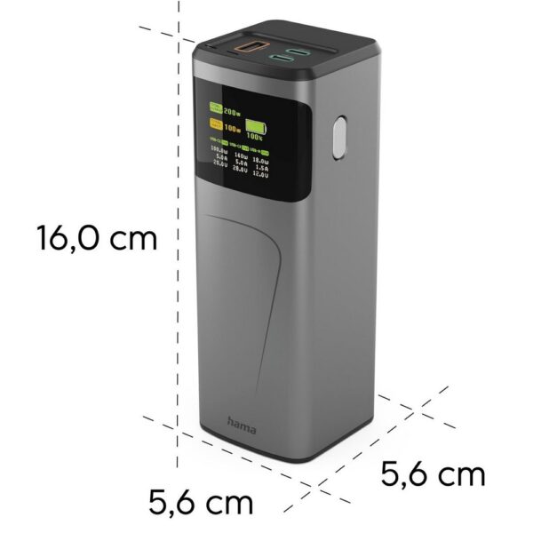 Power bank 24000 mAh Hama High Power 200W