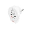 Adapter podróżny Skross for Hama USB - biały Adapter podróżny Skross for Hama USB - biały