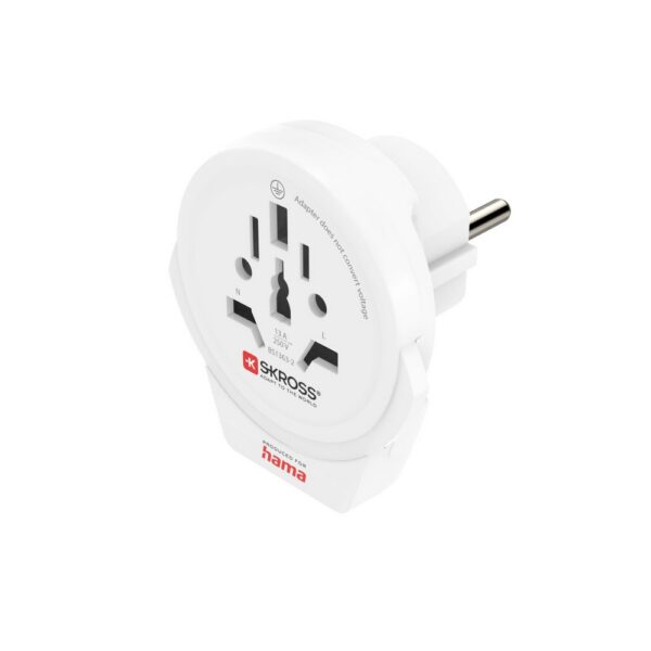 Adapter podróżny Skross for Hama USB - biały Adapter podróżny Skross for Hama USB - biały
