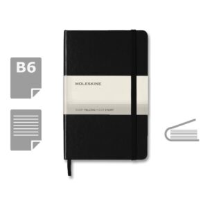 MOLESKINE Notatnik ok. B6 - czarny