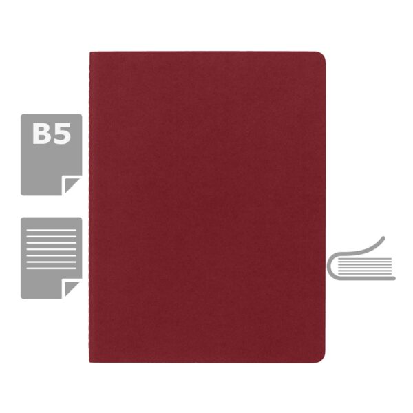 Zeszyt MOLESKINE Cahier Journal ok. B5 - czerwony Zeszyt MOLESKINE Cahier Journal ok. B5 - czerwony