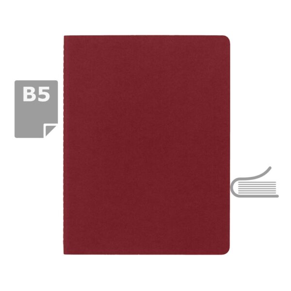 Zeszyt MOLESKINE Cahier Journal ok. B5 - czerwony Zeszyt MOLESKINE Cahier Journal ok. B5 - czerwony