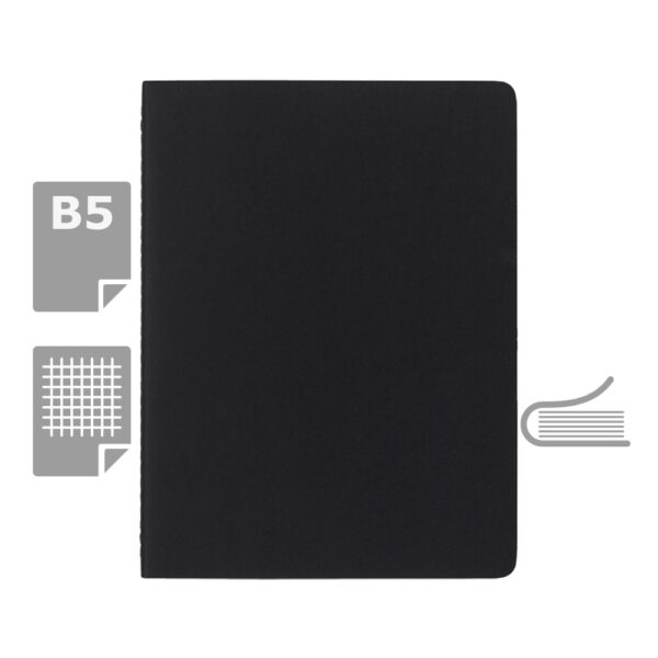 Zeszyt MOLESKINE Cahier Journal ok. B5 - czarny