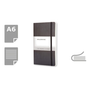 MOLESKINE Notatnik ok. A6 - czarny