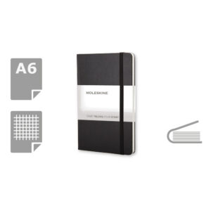 MOLESKINE Notatnik ok. A6 - czarny