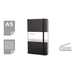 MOLESKINE Notatnik ok. A5 - czarny