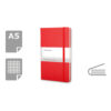 MOLESKINE Notatnik ok. A5 - czerwony MOLESKINE Notatnik ok. A5 - czerwony