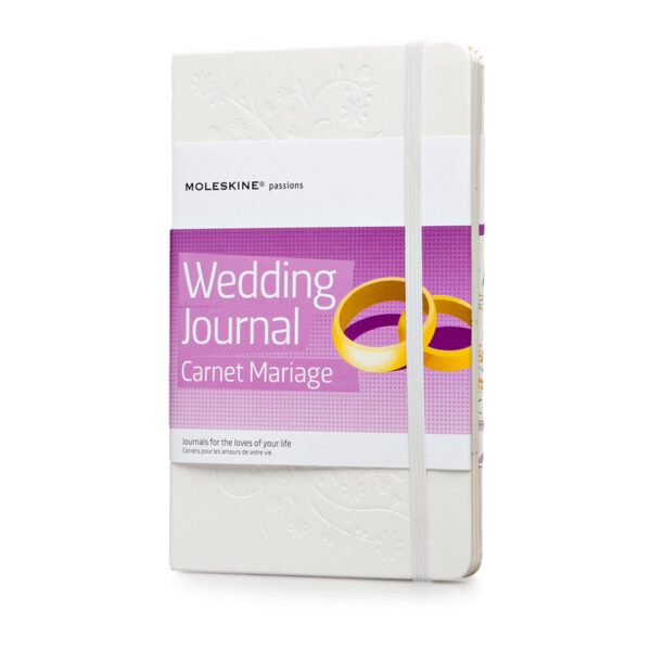 Wedding Journal - specjalny notatnik Moleskine Passion Journal - biały