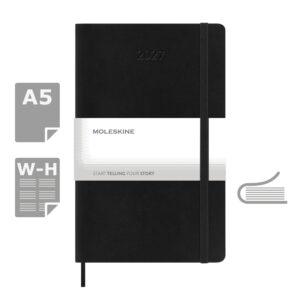 Kalendarz MOLESKINE - czarny
