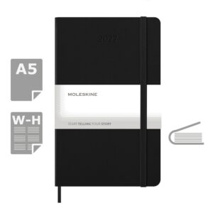Kalendarz MOLESKINE - czarny