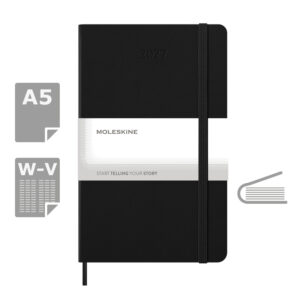 Kalendarz MOLESKINE - czarny